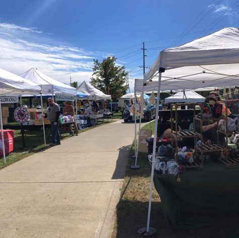 Vendors lined up during the 2022 Trenton Fall Fest