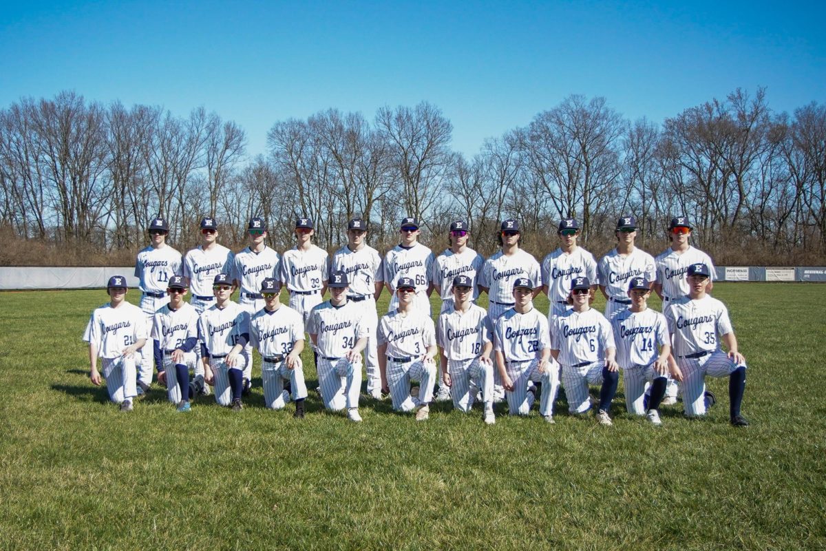 EHS+Baseball+team+posing+for+the+team+photo+for+the+2024+season%2C+courtesy+of+Scott+Clemmons